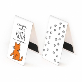 Zakładka magnetyczna - Masz kota w książce