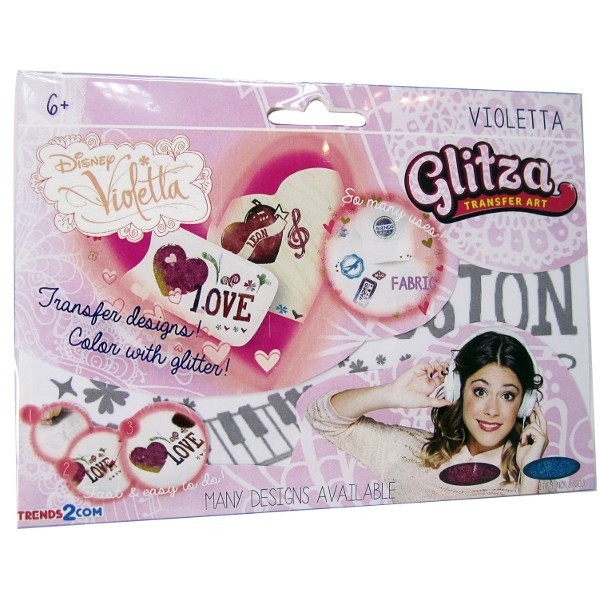 GLITZA Tatuaże Violetta, duży zestaw