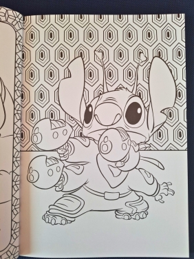 Kosmiczne kolory. Arteterapia. Disney. Stitch - Opracowanie zbiorowe