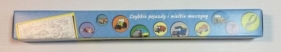 Kolorowanki podłogowe z naklejkami SZYBKIE POJAZDY I WIELKIE MASZYNY - <br />