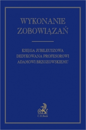 Wykonanie zobowiązań. Księga jubileuszowa dedykowana profesorowi Adamowi Brzozowskiemu - Katarzyna Bilewska, Dorota Krekora-Zając