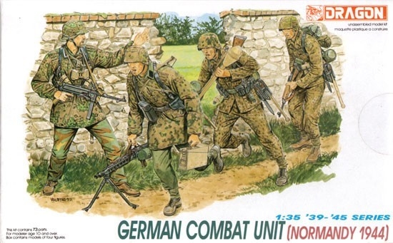 German Combat Unit Normandy