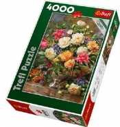 Puzzle 4000 Kwiaty dla Królowej Elżbiety (45003)