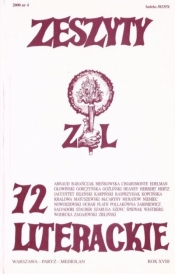 Zeszyty literackie 72 4/2000 - praca zbiorowa