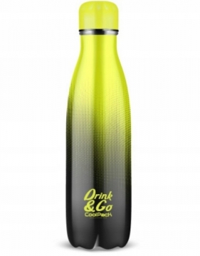 Coolpack, Metalowy bidon Gradient 500 ml - Lemon (Z04510)