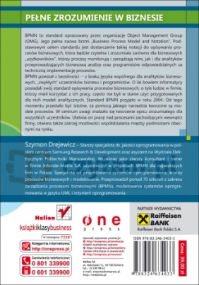 Zrozumieć BPMN Modelowanie procesów biznesowych - Drejewicz Szymon
