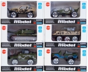 Auto wojskowe metalowe 10 cm