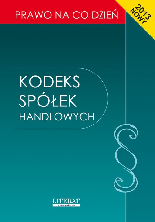 Kodeks spółek handlowych 2013