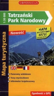 Mapa Turystyczna - Tatrzański Park Narod. - Opracowanie zbiorowe