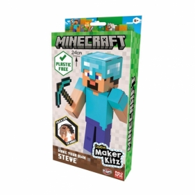 Minecraft zbuduj figurkę Steve'a