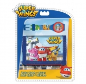 Zegarek elektroniczny + portfel Super Wings