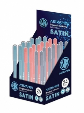 Długopis kulkowy Satin Pen (24szt) ASTRA