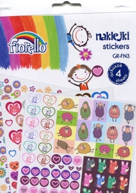 Naklejki Fiorello dziewczynka (GR-FN3)