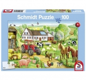 Puzzle 100: Wesołe gospodarstwo