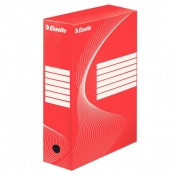Pudło archiwizacyjne Esselte Standard A4/10cm - czerwone (128422)