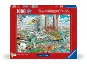 Ravensburger, Puzzle 1000: Rotterdam (12000103)