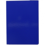 Teczka z szerokim grzbietem na rzep VauPe A4 kolor: niebieski (323/03)