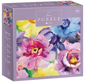 Interdruk, Puzzle 500: Flowers 2 - Pastel Bloom