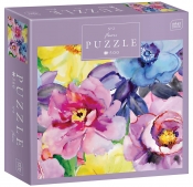 Interdruk, Puzzle 500: Flowers 2 - Pastel Bloom