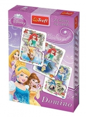 Karty Domino Księżniczki 1x24 listki (08603)