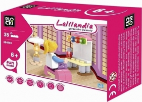 Klocki Blocki: Lalilandia. Garderoba gwiazdy 35 elementów (KB4603)