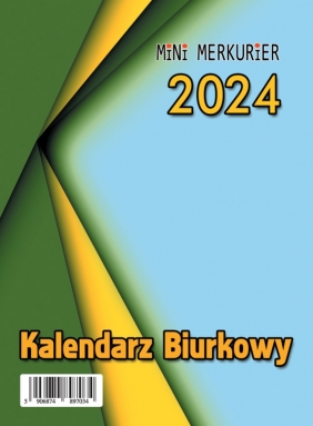 Kalendarz Biurkowy 2024, B9 Mini Merkurier