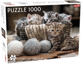 Puzzle 1000: Małe kotki