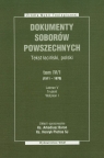 Dokumenty Soborów Powszechnych tom 4/1 1511-1870 Baron Arkadiusz, Pietras Henryk