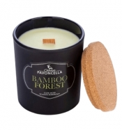 Świeczka sojowa Bamboo Forest czarna 135g