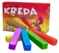 Kreda szkolna B5 kolorowa 50 sztuk kwadratowa