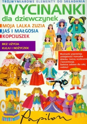Wycinanki dla dziewczynek - Maria Szarf, Mirosława Woźna
