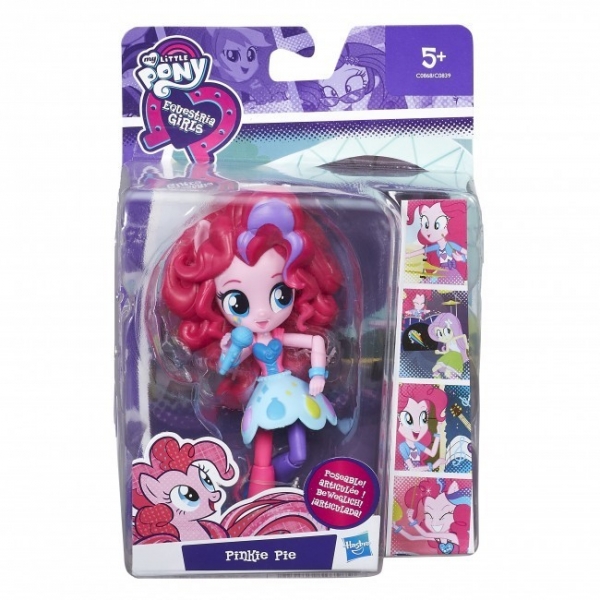 My Little Pony EG Mini Lalka podstawowa, Pinkie Pie (C0839/C0868)