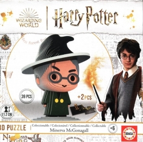 Puzzle 3D Harry Potter Minerva McGonagall 39 elementów