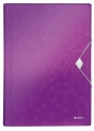 Teczka z przegródkami Leitz Wow 40 A4 kolor: fioletowy 6 przegródek 25,4 x 33 cm (45890062)