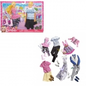BARBIE Randkowe ubrania Kena i Barbie