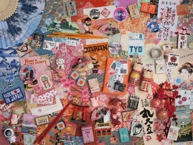 Ravensburger, Puzzle 1500: Podróż do Tokyo (12001703)