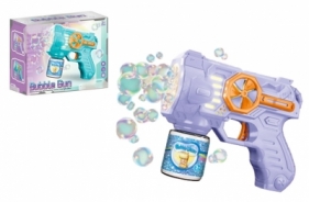 Pistolet do baniek mydlanych ze światłem