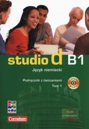 Studio d B1. Język niemiecki. Podręcznik z ćwiczeniami. Tom 1 + CD