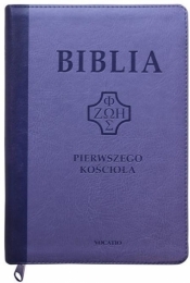 Biblia pierwszego Kościoła z paginat. fioletowa - Praca zbiorowa