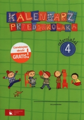Kalendarz przedszkolaka Czterolatek Teczka część 1-4 - <br />