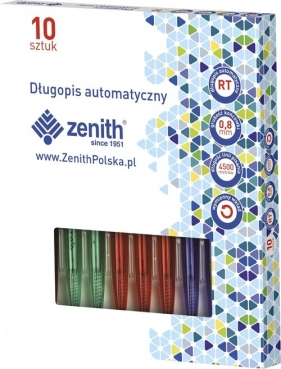 Długopis Zenith 5 Transparent 10 sztuk