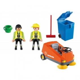 Playmobil City Life: Zamiatarka uliczna (70203)