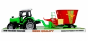 Traktor z maszyną