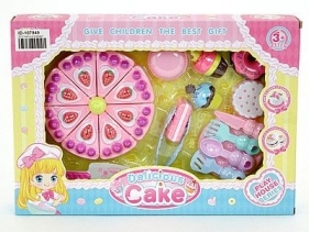 Artykuły kuchenne Adar zestaw deserowy z tortem (523036)