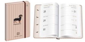 Kalendarz szkolny A6/192k TO - Dog