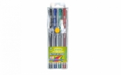 Długopisy żelowe brokatowe 4 kolory CRICCO (CR815W4)