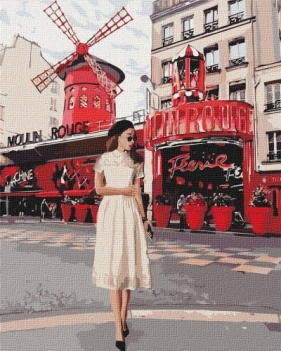 Malowanie po numerach - Moulin Rouge 40x50