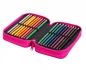 Coolpack - Jumper 3 - Piórnik potrójny z wyposażeniem - Color Bomb (C67244)