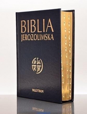 Biblia Jerozolimska-ekoprawa, peginatory, złocenia - praca zbiorowa