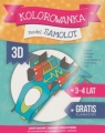 Kolorowanka 3D: Samolot